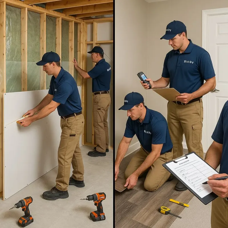 Repairs and Reconstruction process in Donley County, TX